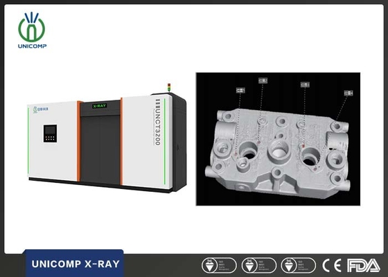 Unicomp UNCT3200 320kV Sistem CT Industri untuk Inspeksi Lembar Mesin