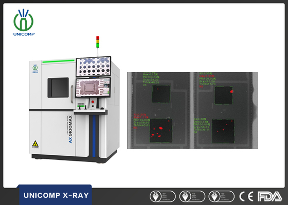 Mesin sinar-X Unicomp AX9100max 130kV 65W untuk Inspeksi IGBT