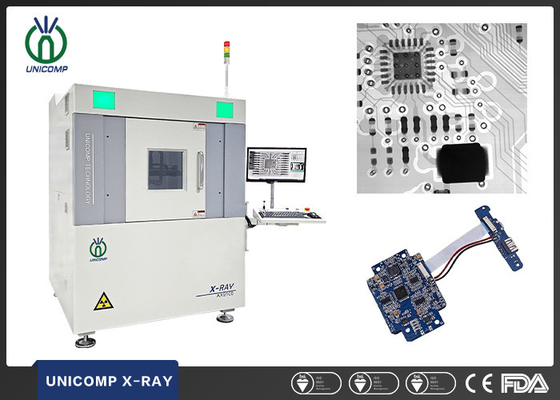 Microfocus AX9100 CNC Mapping Unicomp X Ray 130kV Untuk Motherboard