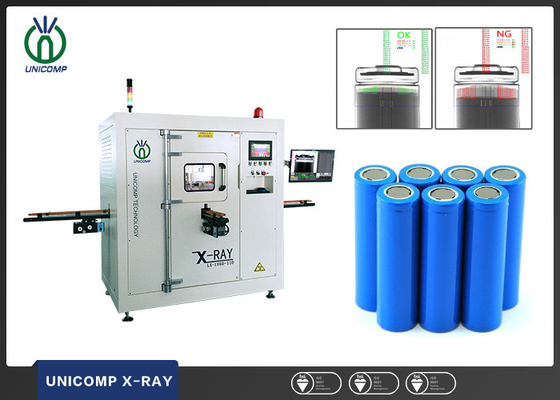 Mesin Deteksi Sinar X Unicomp 4KW 18650 Baterai Silinder