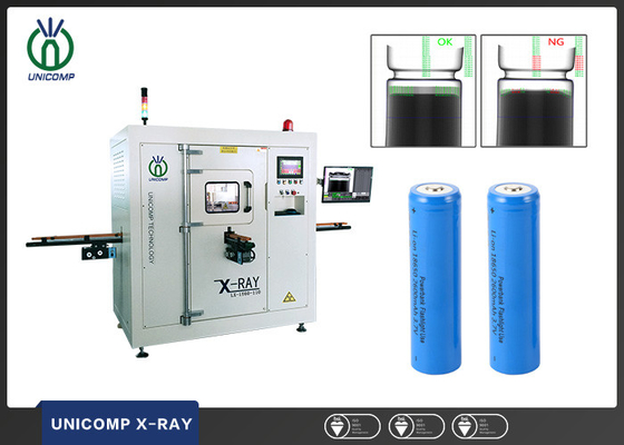 Mesin X Ray Baterai Lithium 26650 Inline Unicomp LX1Y60 SPC Software