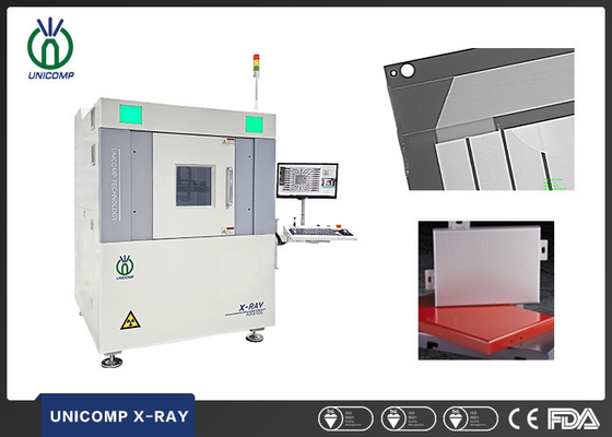 130kV 3um Microfocus X Ray FPD Intensifier Untuk Solder Aluminium PCBA