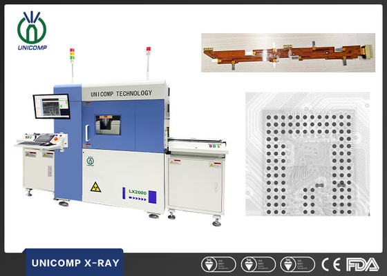 Menganalisis Inline SPC Electronics X Ray Machine LX2000 FPC Untuk Solder BGA QFN
