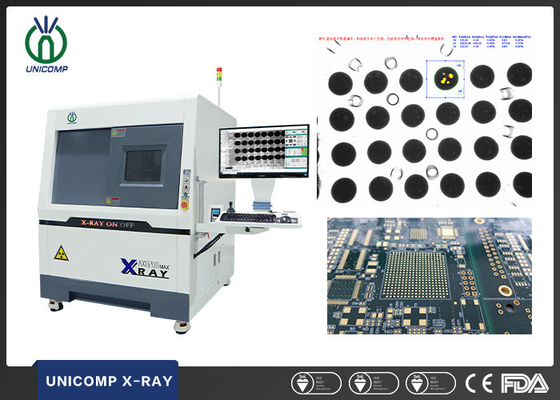 Mesin Pemindai Sinar X 5um 90kV Unicomp AX8200MAX Untuk Void SMT BGA QFN