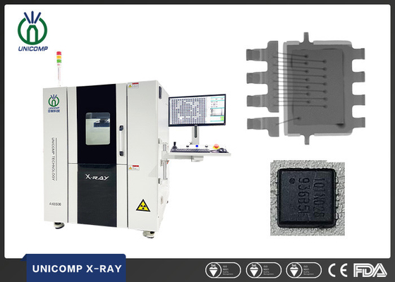 SMT BGA Electronics Mesin X Ray FPD 1000X Pembesaran Unicomp AX8500