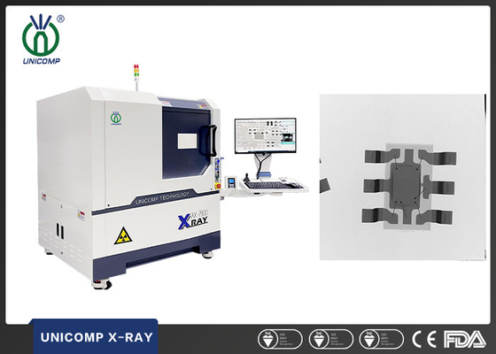 Sistem sinar-X AX7900 tabung dekat Unicomp dengan tampilan miring FPD untuk pemeriksaan kualitas kabel & kabel SMT EMS BGA IC